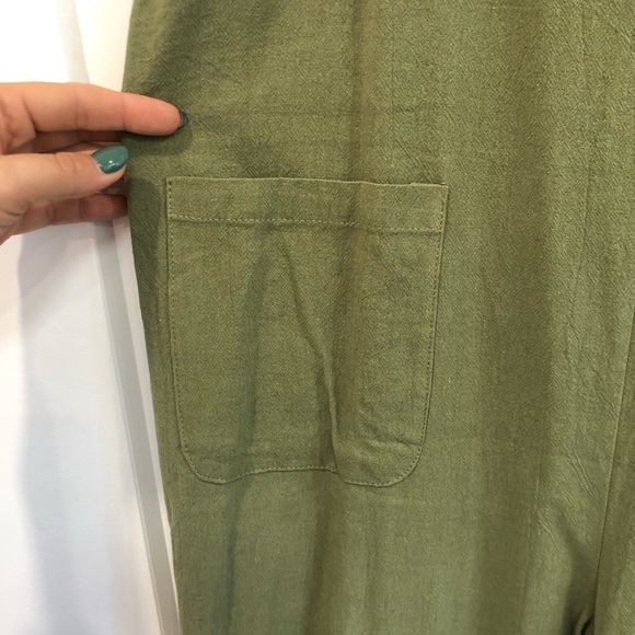 Lulu's Army Green Jumpsuit - Picture 3 of 4